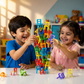 Goyal's Chair Tower Stacking Game | 36-Piece Balance & Building Game with 6 Colours & 10 Challenge Cards | Interactive STEM Skill Toy for Kids & Family | 2+ Players