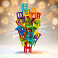 Goyal's Chair Tower Stacking Game | 36-Piece Balance & Building Game with 6 Colours & 10 Challenge Cards | Interactive STEM Skill Toy for Kids & Family | 2+ Players