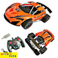 Goyal's Rechageable Hero Smoke Mist Spray Racing Runner Car Toys 2.4 GHz with LED Light and Sound Electric Toy for Kids, Multicolor