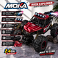Goyal's 4WD Remote Control Moka Rock Crawler Car with Spray Fumes Function, Off Road RC Car for Kids with LED Lights | Rechargeable Type-C, 2.4GHz - 300 Metres Remote Range