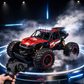 Goyal's 4WD Remote Control Moka Rock Crawler Car with Spray Fumes Function, Off Road RC Car for Kids with LED Lights | Rechargeable Type-C, 2.4GHz - 300 Metres Remote Range