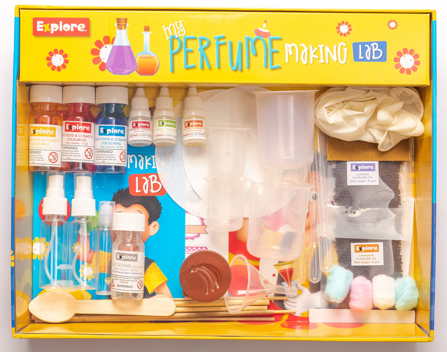 Goyal's Science Experiments STEM Learner | My Perfume Making Lab (Learning & Educational DIY Activity Toy Kit, for Ages 6+ of Boys and Girls)