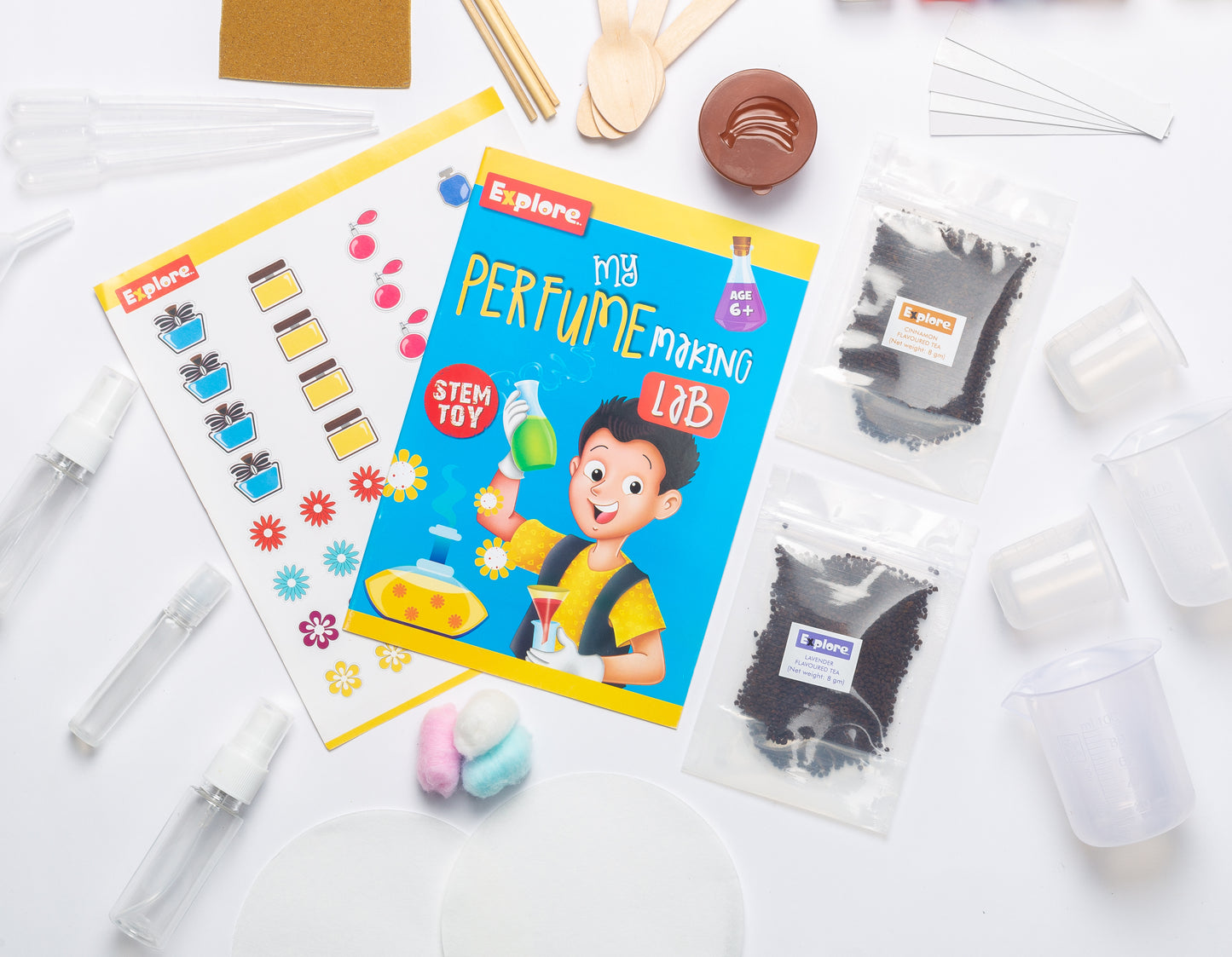 Goyal's Science Experiments STEM Learner | My Perfume Making Lab (Learning & Educational DIY Activity Toy Kit, for Ages 6+ of Boys and Girls)