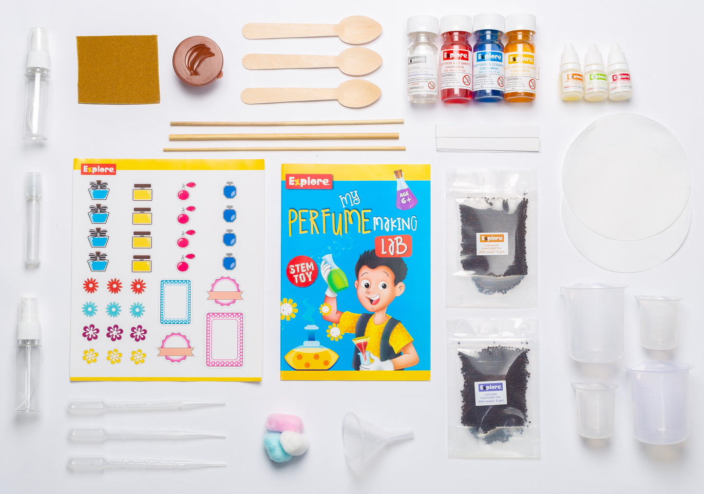 Goyal's Science Experiments STEM Learner | My Perfume Making Lab (Learning & Educational DIY Activity Toy Kit, for Ages 6+ of Boys and Girls)