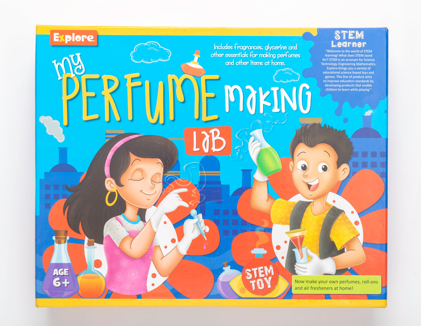 Goyal's Science Experiments STEM Learner | My Perfume Making Lab (Learning & Educational DIY Activity Toy Kit, for Ages 6+ of Boys and Girls)