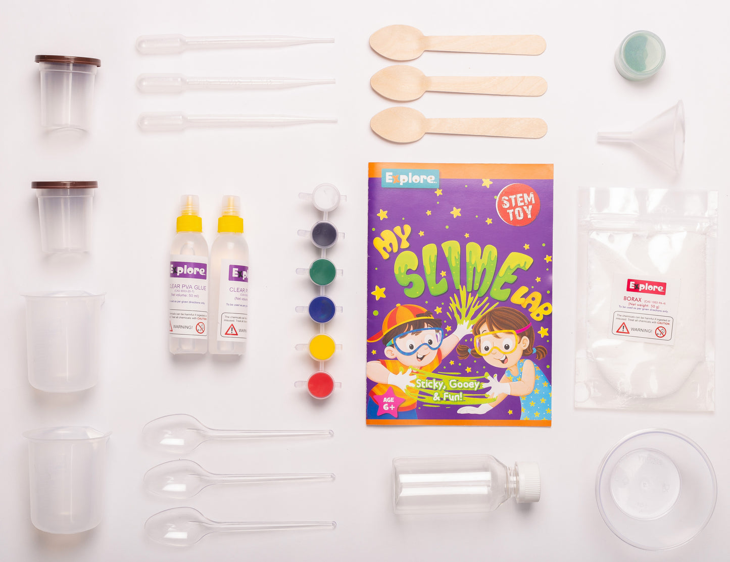 Goyal's Science Experiments STEM Learner | My Slime Lab Kit (Learning & Educational DIY Activity Toy Kit, for Ages 6+ of Boys and Girls)