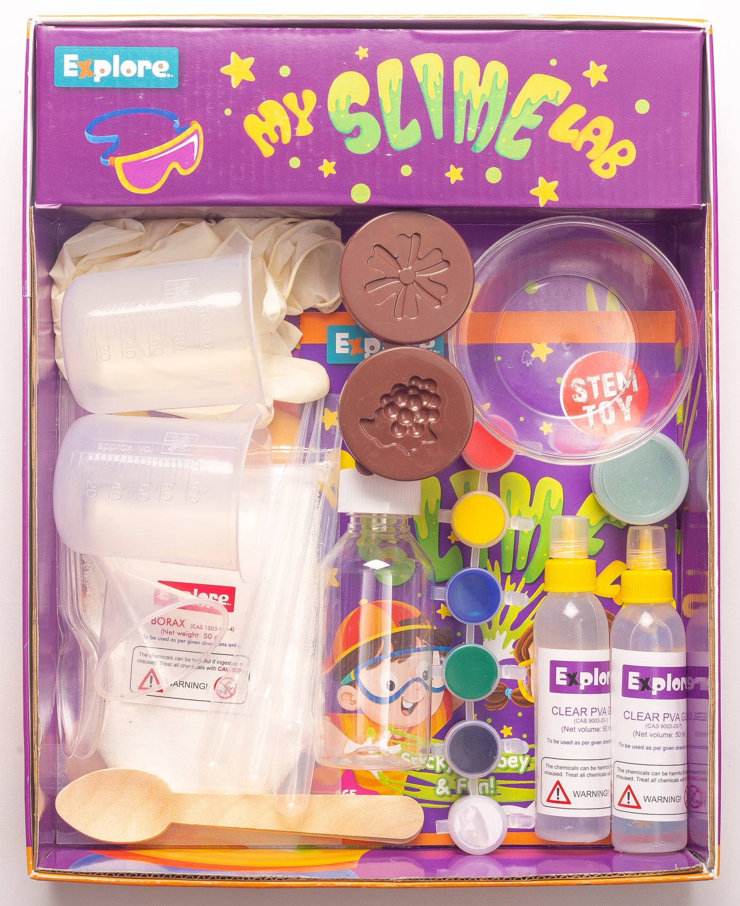 Goyal's Science Experiments STEM Learner | My Slime Lab Kit (Learning & Educational DIY Activity Toy Kit, for Ages 6+ of Boys and Girls)