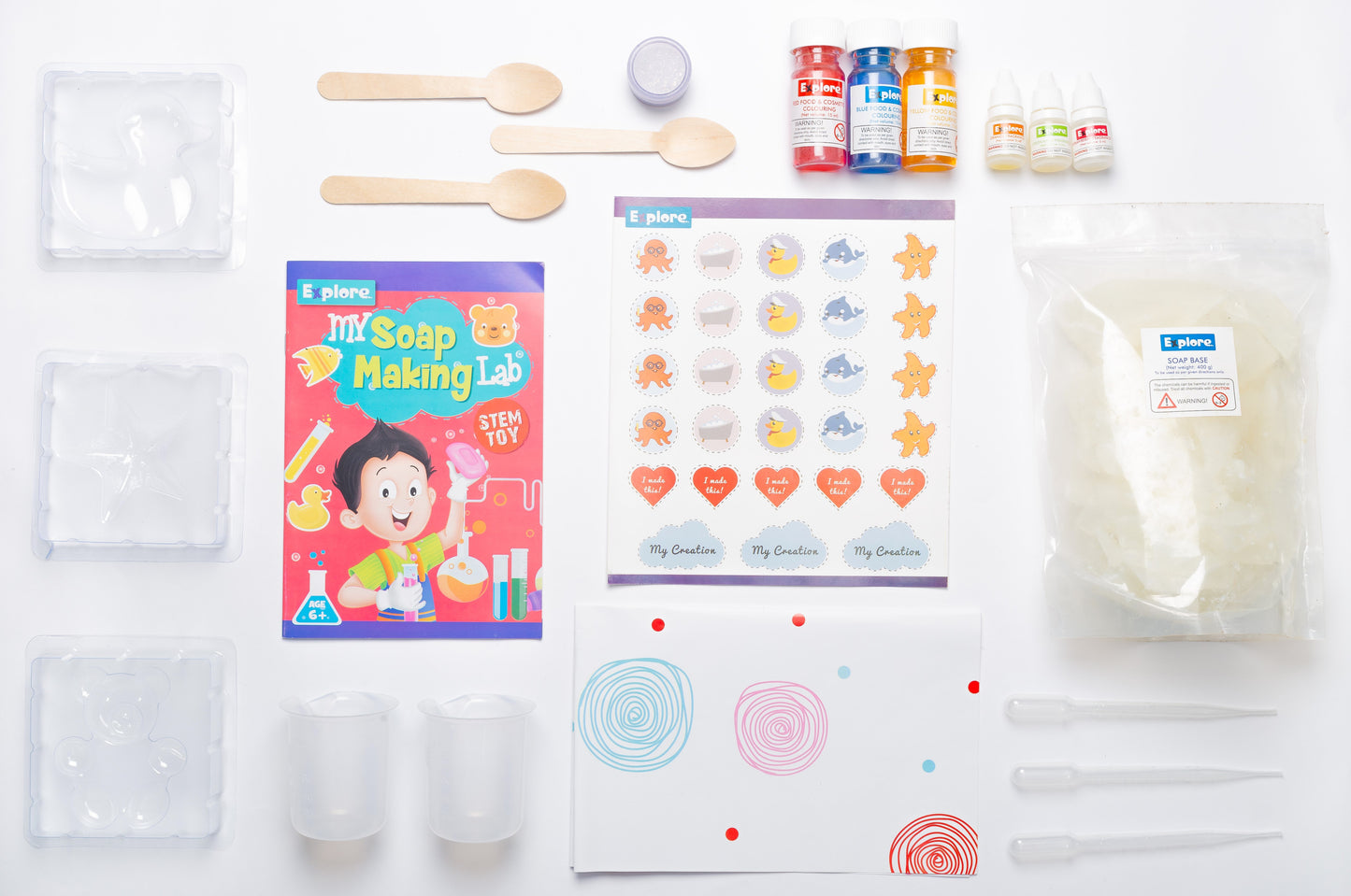 Goyal's Science Experiments STEM Learner | My Soap Making Lab (Learning & Educational DIY Activity Toy Kit, for Ages 6+ of Boys and Girls)