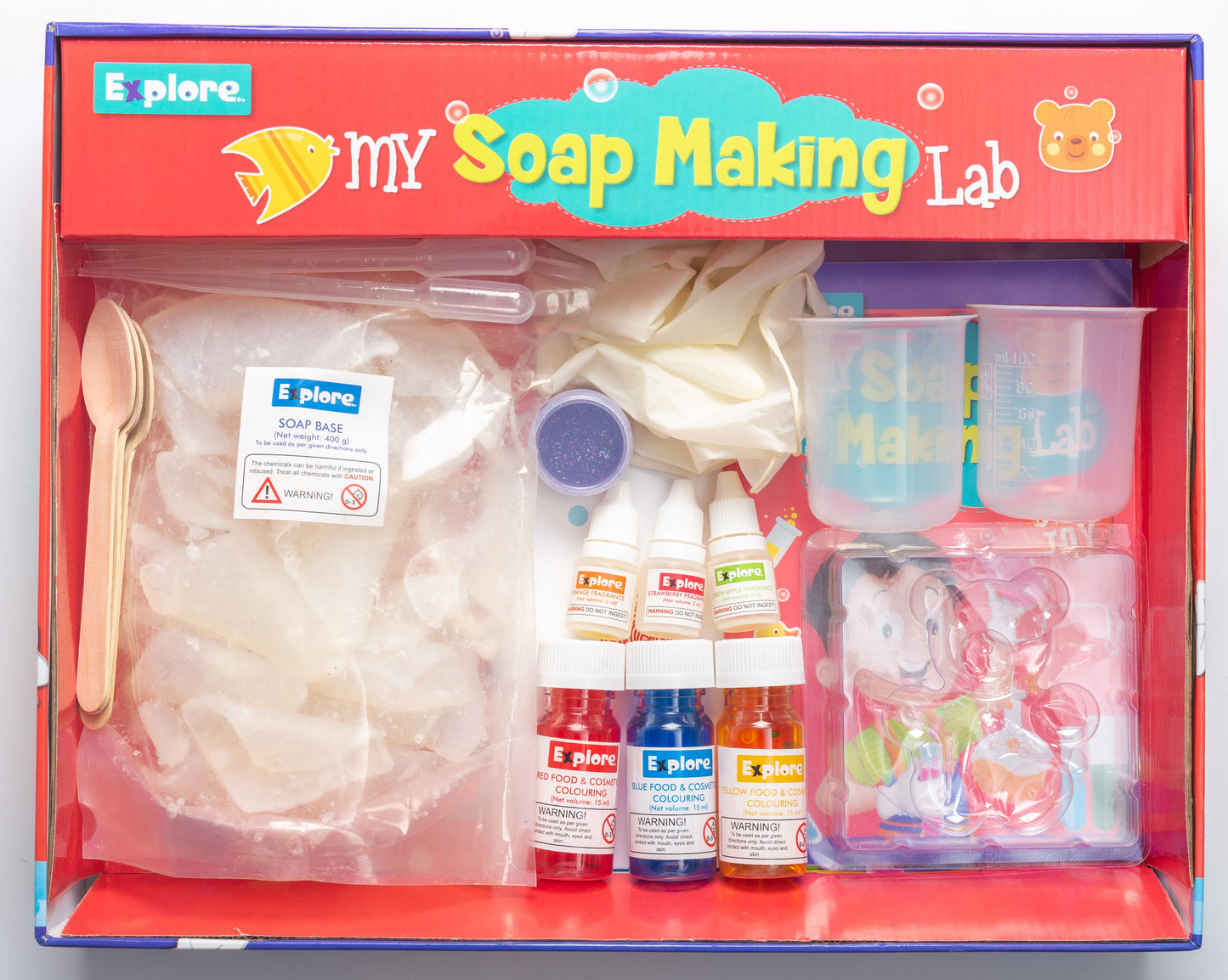 Goyal's Science Experiments STEM Learner | My Soap Making Lab (Learning & Educational DIY Activity Toy Kit, for Ages 6+ of Boys and Girls)