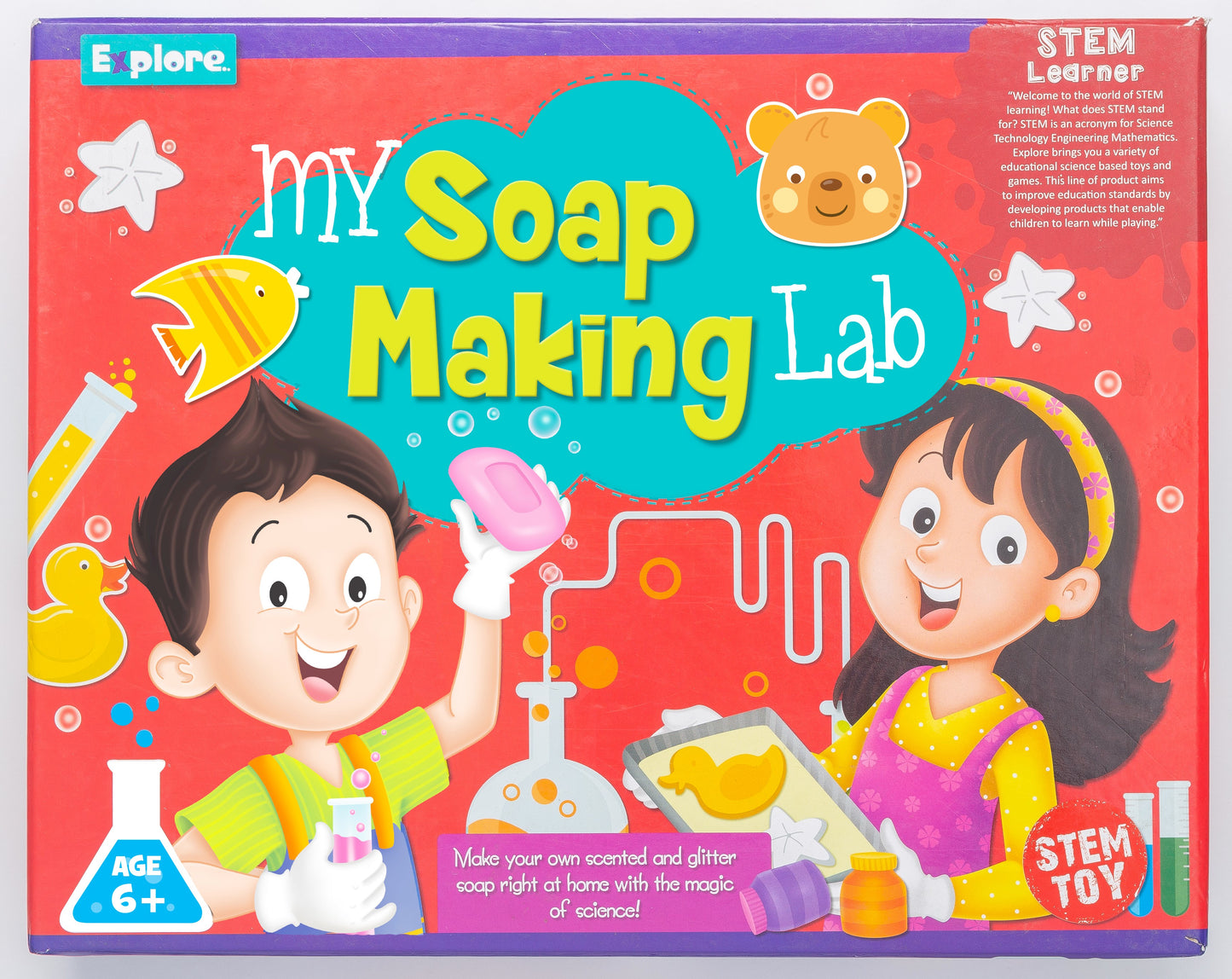 Goyal's Science Experiments STEM Learner | My Soap Making Lab (Learning & Educational DIY Activity Toy Kit, for Ages 6+ of Boys and Girls)