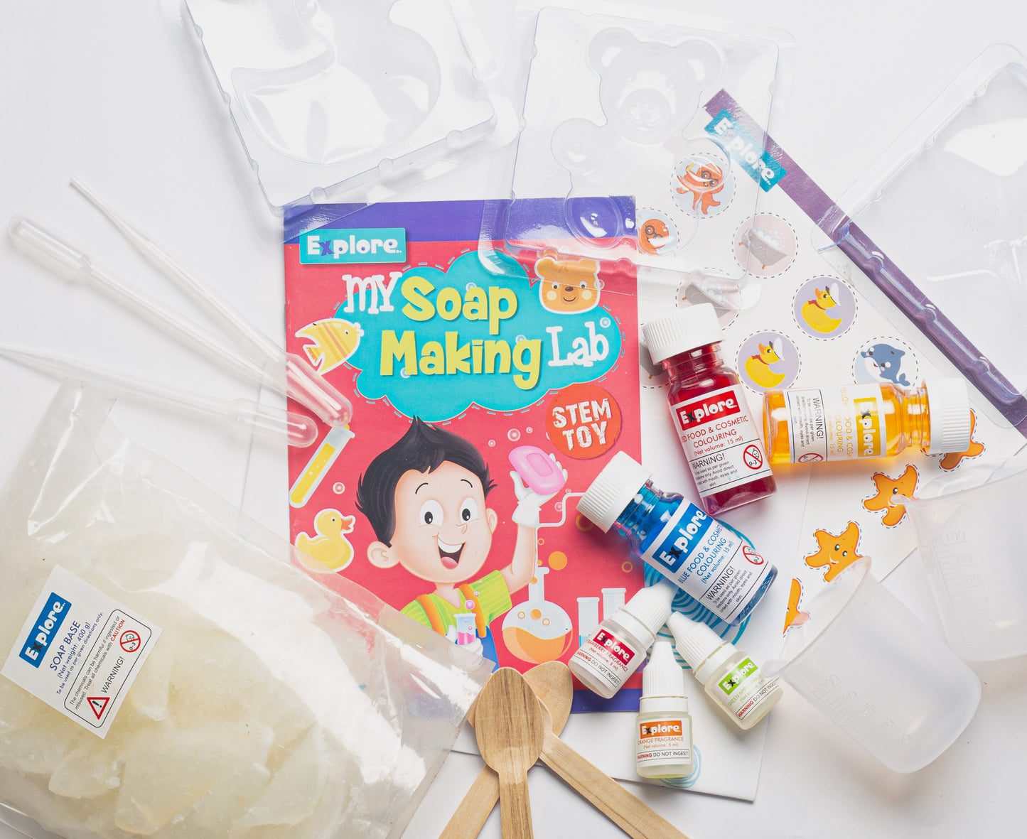 Goyal's Science Experiments STEM Learner | My Soap Making Lab (Learning & Educational DIY Activity Toy Kit, for Ages 6+ of Boys and Girls)