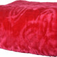 Goyal's Polyester Embossed Floral Printed 500TC Single Bed Mink Blanket 63 X 85 Inch - Pink, reversible