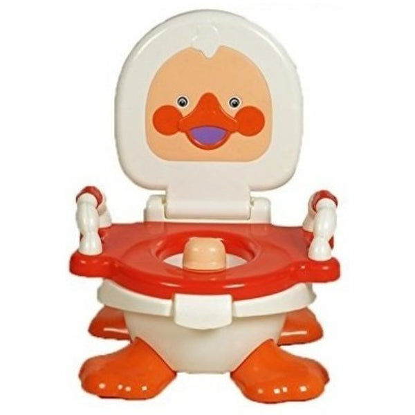 Goyal's Baby Duck Potty Training Seat with Removable Bowl and Closable Cover