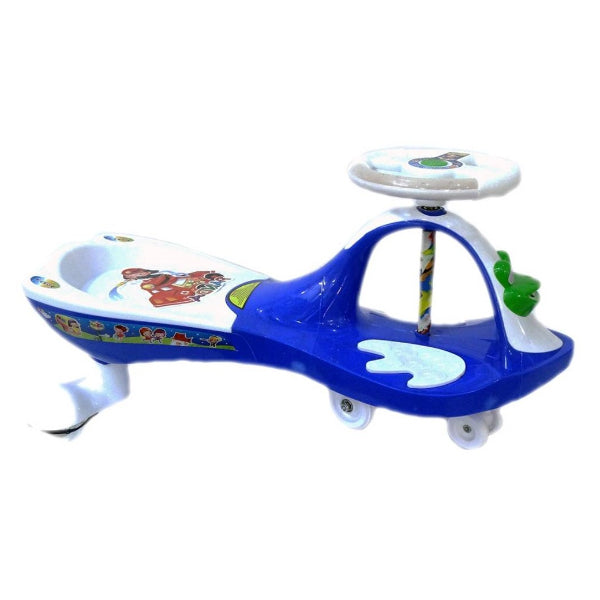 Goyal's Frog Face Design Musical Free Wheel Swing and Twist Magic Car