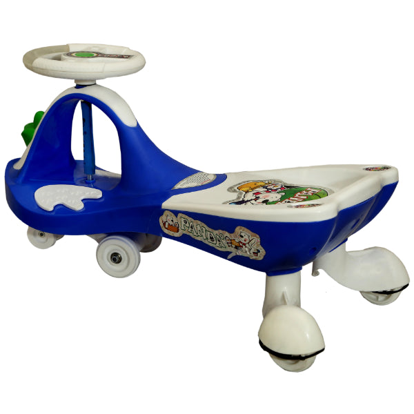 Goyal's Frog Face Design Musical Free Wheel Swing and Twist Magic Car