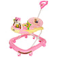 Goyal's Baby Musical Foldable & Height Adjustable Walker with Parental Handle