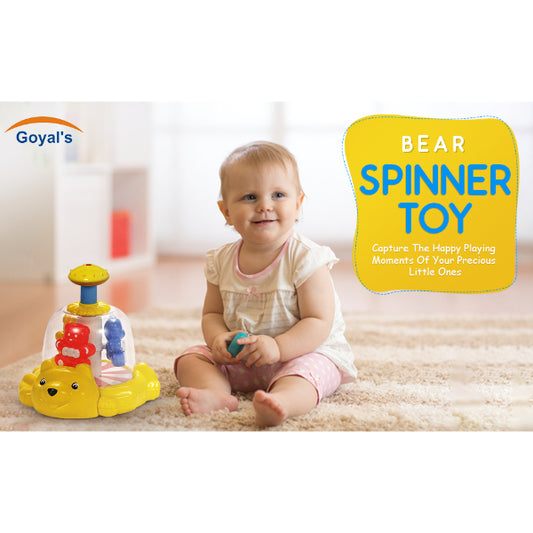 Goyal's Push and Spin - Beer Spinner Toy for Toddlers and Kids (Made in India)