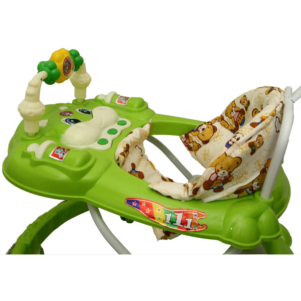 Goyal's Cartoon Baby Adjustable Walker - Music & Rattles