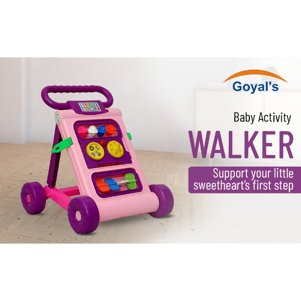 Goyal's Baby Activity Walker - Toddler Learning Toys for 6 Months -15 Months Old