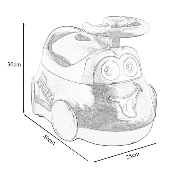 Goyal's Brezza Potty Toilet Training Seat with Removable Bowl & Closable Cover