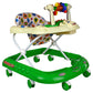 GOYAL'S Monkey Baby Walker - Music & Light Function with Adjustable Height (Green)