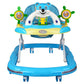 Goyal's Baby Musical Walker - Foldable & Height Adjustable - Blue (Made in India)