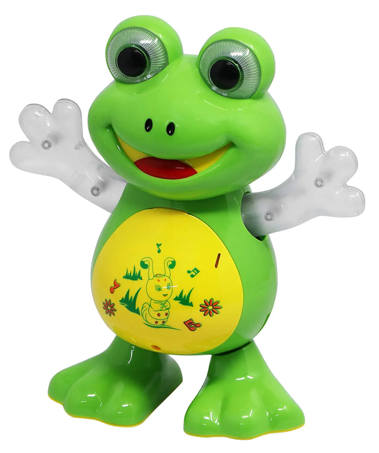 Goyal's Dancing Frog Toy with Music Flashing Lights and Real Dancing Action (Frog)