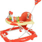 Goyal's Baby Musical Rocker Cum Walker - Foldable & Height Adjustable - Red