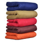 Goyal's Plain Fleece Single / Double Bed All Season Blanket / Comforter / Dohar 250TC - Pack Of 5