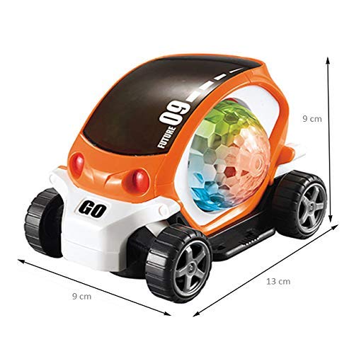 Goyal's 09 Future Musical & Flashing Light 360° Rotating Stunt Car Toy