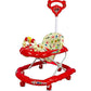 Goyal's Cartoon Baby Adjustable Walker - Music & Rattles with Parental Handle