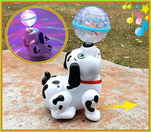 Goyal's Musical Dancing Dog Toy with Flashing Lights