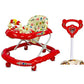 Goyal's Cartoon Baby Adjustable Walker - Music & Rattles with Parental Handle