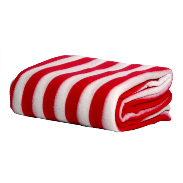 Goyal's Fleece 250 TC Single Bed Stripes Blanket