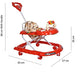 Goyal's Cartoon Baby Adjustable Walker - Music & Rattles