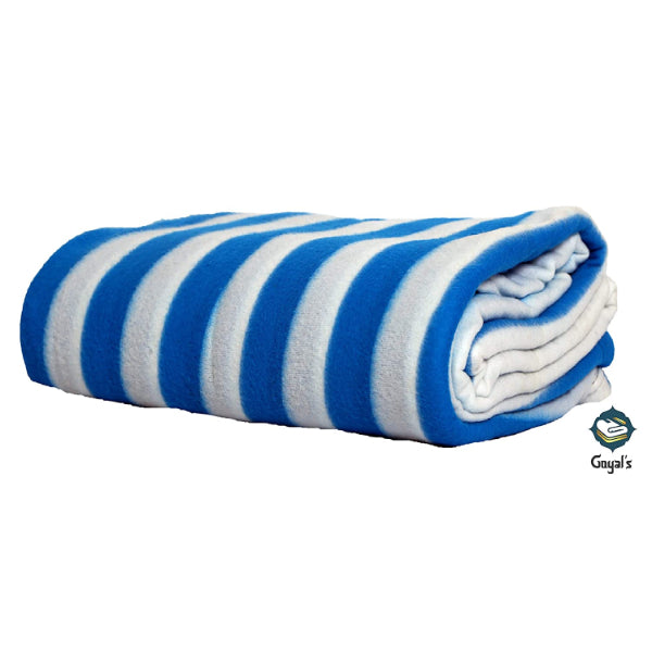 Goyal's Fleece 250 TC Single Bed Stripes Blanket