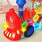 Goyal's Transparent Gear Big Engine 3D Concept Toys - 360° Rotating Vehicle, Gear Simulation Technology with Engine Sound and Colorful Lights for Kids 1 Year & Above (Gear Engine Large)