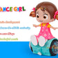 Goyal's 360 Degree Rotating Musical Dancing Girl Doll Toy with Attractive Multi Color Flashing Lights (Sit Girl)