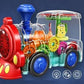 Goyal's Transparent Gear Big Engine 3D Concept Toys - 360° Rotating Vehicle, Gear Simulation Technology with Engine Sound and Colorful Lights for Kids 1 Year & Above (Gear Engine Large)