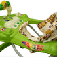 Goyal's Cartoon Baby Adjustable Walker - Music & Rattles with Parental Handle (Green)