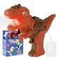Goyal’s Dinosaur Water Spray Guns for Kids Light-up Dinosaur Water Spray Gun Battery Operated Dinosaur Spray Pistols with Light(Multicolor)