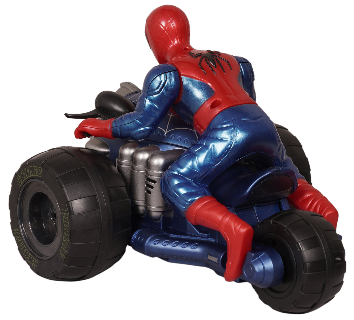 Goyal's 360° Rotating Acrobatic Stunt Spin Racer Motorcycle Cartoon-Men Toy With Lights & Music