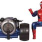 Goyal's 360° Rotating Acrobatic Stunt Spin Racer Motorcycle Cartoon-Men Toy With Lights & Music