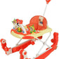 Goyal's Baby Musical Rocker Cum Walker - Foldable & Height Adjustable - Red