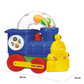 Goyal's Action Loco Engine Toy Train with Blowing Balls & Moving Pistons for Baby Kids Above 12 Months