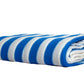 Goyal's Polar Fleece Single Bed Stripes Design AC Blanket - (Multicolor)