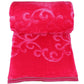 Goyal's Polyester Embossed Floral Printed 500TC Single Bed Mink Blanket 63 X 85 Inch - Pink, reversible